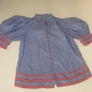 Anthropologie Seen Worn Kept puff sleeve blouse small